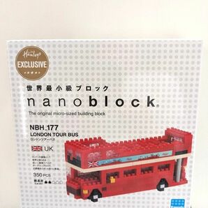 nanoblock カワダ　ナノブロック　ロンドンツアーバス　完成品　バス　ブロック