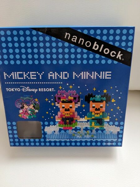 ナノブロック ミッキー＆ミニー　東京ディズニーリゾート　 nanoblock　天の川　完成品