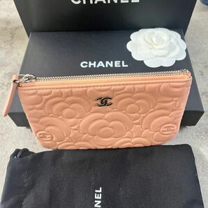 シャネル CHANEL ピンク　カードケース