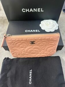 シャネル CHANEL ピンク　カードケース