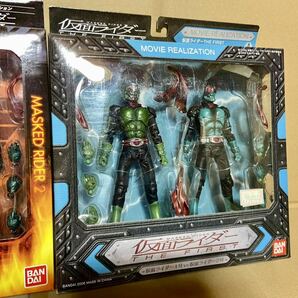 未開封品 2点 S.I.C. 仮面ライダー THE FIRST+NEXT 仮面ライダー1号vs2号 ムービーリアリゼーション バンダイ フィギュア の画像3