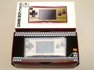 *[ breaking the seal settled unused goods ] Game Boy Micro :fami conversion *