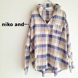 niko and… チェックシャツ ニコアンド 3306