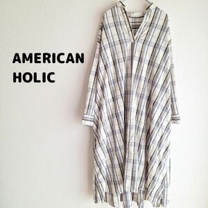 AMERICAN HOLIC 大きめサイズ ロングワンピース アメリカンホリック 3306