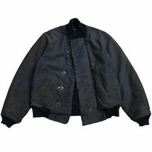 超希少&40サイズ!!VTG 1940’s WWII US NAVY USN DECK HOOK JACKET MILITARYビンテージデッキフックジャケットステンシルミリタリー大戦_画像2