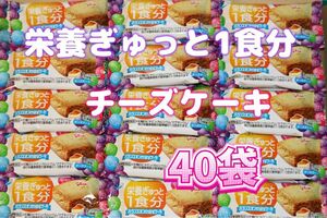 栄養ぎゅっと1食分 バランスオン ミニケーキ (チーズケーキ) × 40袋