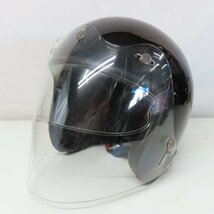 SHOEI ショウエイ FREEDOM フリーダム ジェットヘルメット Lサイズ ブラック バイク 二輪 スクーター 原付_画像1