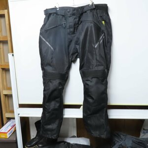 KOMINE コミネ PK-743 プロテクトライディングメッシュパンツ 4XLBサイズ ブラック 大きい ボトムス サマーパンツ バイク 二輪 ツーリング