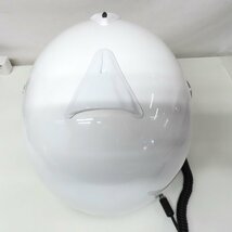 【中古美品】Arai アライ GP-6S 四輪用 フルフェイスヘルメット Mサイズ ホワイト FIA 自動車 カート レース カー_画像7