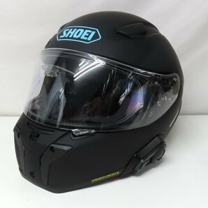 【美品】【動作確認済み】SHOEI ショウエイ OPTICSON オプティクソン フルフェイスヘルメット Lサイズ マットブラック バイク 二輪 美品の画像2