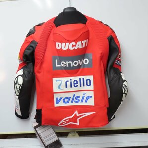 【新品未使用】DUCATI×alpinestars ドゥカティ×アルパインスターズ GP TEAM REPLICA MOTO-GP 2020 レザージャケット EUR48 ウェア バイクの画像3