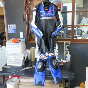 【新品同様】【美品】alpinestars アルパインスターズ MISSILE IGNITION レザースーツ EUR50 レーシング 革ツナギ バイク 二輪 サーキットの画像1