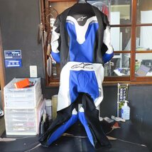 【新品同様】【美品】alpinestars アルパインスターズ MISSILE IGNITION レザースーツ EUR50 レーシング 革ツナギ バイク 二輪 サーキット_画像4