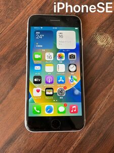 【大幅値下げ】iPhone SE 第2世代 SE2 ホワイトSIMフリー 128GB バッテリー最大容量73% 背面割れ有 