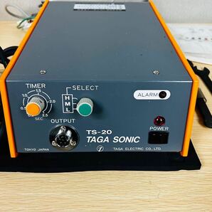 ★ 多賀電気 超音波機器 超音波切断機 TAGA SONIC TS-20 動作確認済 コード修復跡ありの画像2
