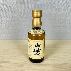 *[ not yet . plug ] Suntory Mini bottle Yamazaki 12 year 50ml SUNTORY Yamazaki 12 year baby bottle whisky miniature bottle 