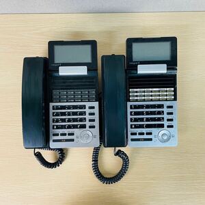 *[ operation goods ] HITACHI ET-18E-SD(B)2 2 Integral-E telephone machine black business ho n2 pcs 2016 year made business phone 