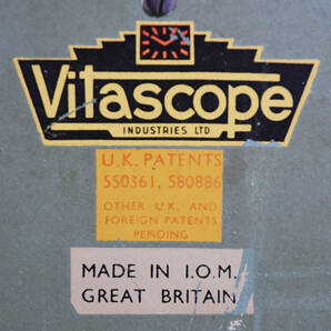 418 アンティーク 英国 Vitascope アール・デコ 珍品時計の画像10