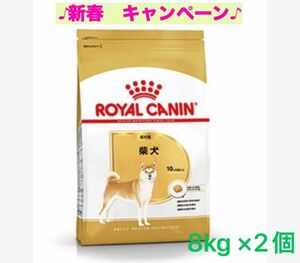 ロイヤルカナン　柴犬成犬用8kg ×2個