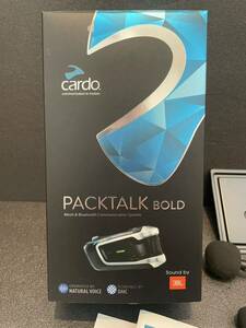 送料込み cardo カルド PACKTALK BOLD パックトークボールド 税込定価46200→24800 ベース2お得