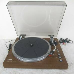 YAMAHA YP-D3 ヤマハ ダイレクトドライブ ステレオ レコードプレーヤー 取扱説明書付 CG-6600レコード針 1970年代 オーディオ 音響機器の画像2