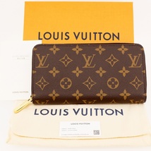 【未使用品】LOUIS VUITTON ルイヴィトン モノグラム ジッピー・ウォレット 長財布（小銭入れあり） ラウンドファスナー M42616_画像10