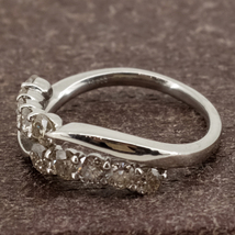 【新品同様】Pt900 ダイヤモンド 1.00ct リング プラチナ 指輪 サイズ12.5号 スイート テンダイヤモンド 5.3g_画像3