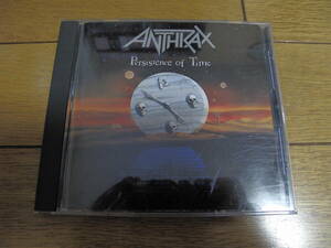 Anthrax アンスラックス / Persistence of Time　CD　1円スタート　売り切り