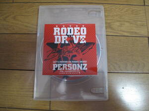 PERSONZ　パーソンズ　DVD　RODEO DRIVE BOOTLEG アルバム「RODEO DRIVE」のメイキングDVD