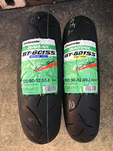 ブリヂストン BT601SS 100/90-12 49J YCX 120/80-12 55J YCY 前後セット ☆送料込みで20,900円～☆ 