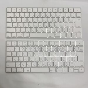 Apple 純正 Keyboard アップル キーボード Magic Keyboard Model A1644 日本語 稼働品 ワイヤレス キーボード 2点セット 