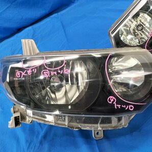 ★L375S ダイハツ タント カスタム RS 平成20年 純正加工品?? 左右set HID レべ付 インナーブラック WALD ヘッドライト ランプ★の画像2