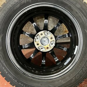 ★社外 ATECH SCHNEDER 15インチ アルミ ホイール 4本 15×5.5J +40 PCD100 4穴 ハブ径67 DL 冬 2018年製 185/65R15★の画像10