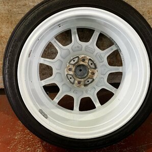 ★31209 フィアット 500 社外 SPARCO 16インチ アルミ ホイール 4本 16×7J ＋37 PCD98 4穴 ハブ径58 195/45R16 スペーサー付き★の画像9