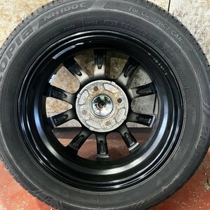 ★社外 SPORTS KRONE 13インチ アルミ ホイール 4本 13×4J ＋43 PCD100 4穴 ハブ径67 155/65R13 BS 夏 2,019年製 軽自動車★の画像10