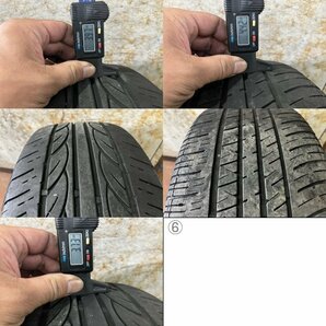 ★SUZUKI SPORT スズキ スポーツ 15インチ アルミ ホイール 4本 15×5J ＋45 PCD100 4穴 ハブ径67 165/50R15 タイヤ要交換★の画像7