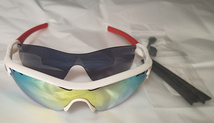 料無料 新品偏光レンズ付き オークリー レーダー パス サングラス 自転車 マラソン ロードバイク スポーツ OAKLEY RADAR PATH ASIAN FIT_画像1