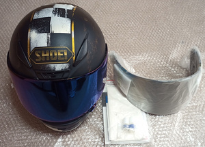 送料無料 訳アリ品 ショウエイ ゼットセブン ターミナス Lサイズ SHOEI Z-7 TERMINUS motorcycle helmet フルフェイスヘルメット バイク 