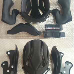 送料無料 おまけ付き OGK KABUTO カムイ3 Mサイズ インナーバイザー オージーケー バイク フルフェイス ヘルメット KAMUI オートバイ 二輪の画像4