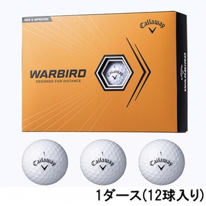 Callaway キャロウェイ日本正規品 WARBIRD(ウォーバード) 2023モデル ゴルフボール1ダース