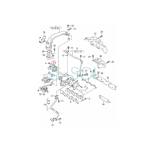 ジェッタ3 ジェッタ4 パサート 3C 362 365 パサートCC 357 ポロ 6R 6C ターボチャージャー ディバーターバルブ カットオフバルブ_画像5