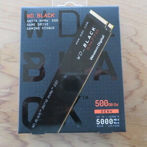 新品同様品　WD_BLACK 500GB SN770 NVMe WDS500G3X0E