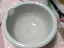 陶芸用の乳鉢 大（15㌢・保管期間長く、底に汚れあり） 小（9㌢ 未使用）3個 合計4個_画像6