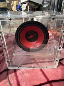 KENWOOD Kenwood KFC-W250PR subwoofer acrylic fiber attaching sound equipment audio equipment present condition selling out 