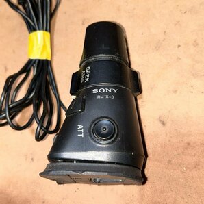 ソニー SONY RM-X4S ロータリーコマンダー オーディオリモコン ジャンク品の画像8