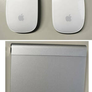 ☆Apple Magic Trackpad A1339 1台 Apple Magic Mouse A1296 2台 中古品 動作確認済☆の画像1