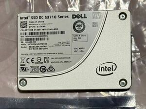 新品 動作確認済み Intel DC S3710 200GB MLC SATA SSD 高耐久 企業向け