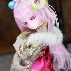 「桜本屋」華麗短い和服《煌》(絹織物)★★ONE OFF★★ ミニドルフィードリーム MDD-S/M/L胸の画像5