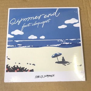 She Is Summer feat.claquepot　- Summer End　　未開封７インチ