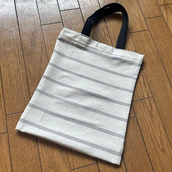 ハンドメイド トートバッグ エコバッグ シンプル ナチュラル系